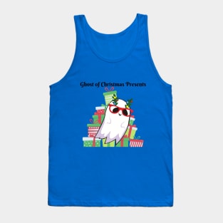 Ghost of Christmas Presents Holiday Winter Ghost Tank Top